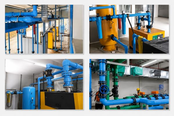 Galvanized Iron GI Air Piping