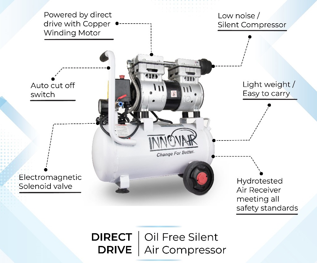 Oil Free Air Compressor Specifications